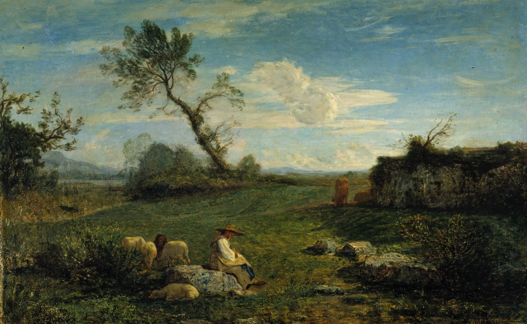 Il mattino, 1861 - Raccolte Frugone, Genova